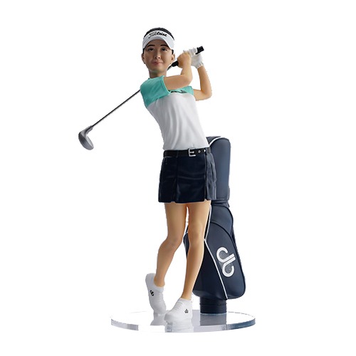 25cm 리얼 사이즈 골프 3D피규어 여자